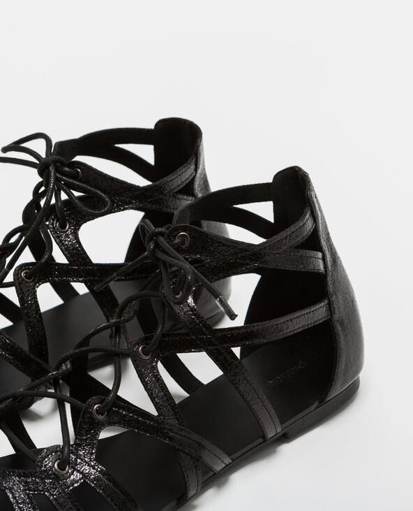 Sandales plates noir - Pimkie