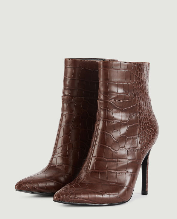 Boots pointues marron - Pimkie