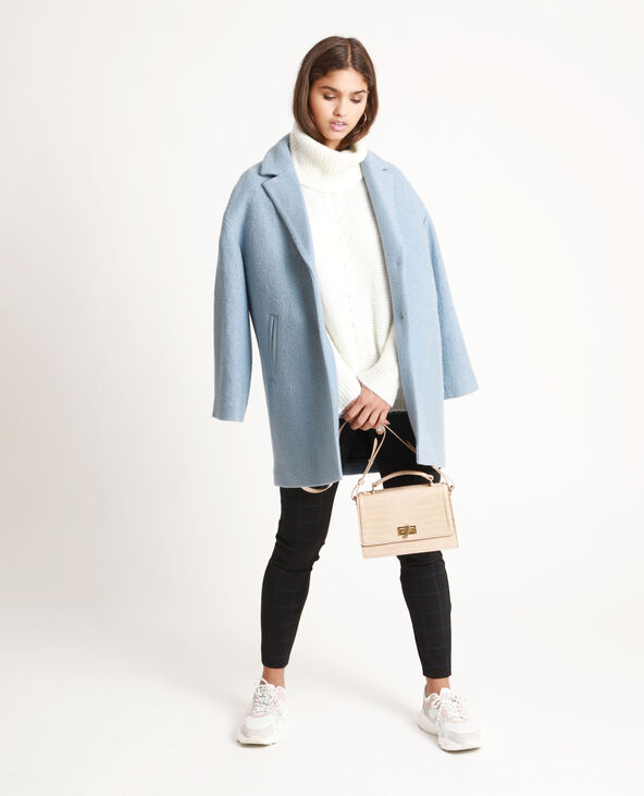 Pull à col roulé blanc - Pimkie