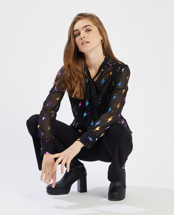 Blouse fluide noir - Pimkie