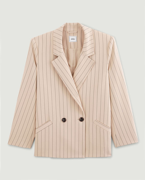 Blazer oversize beige - Pimkie