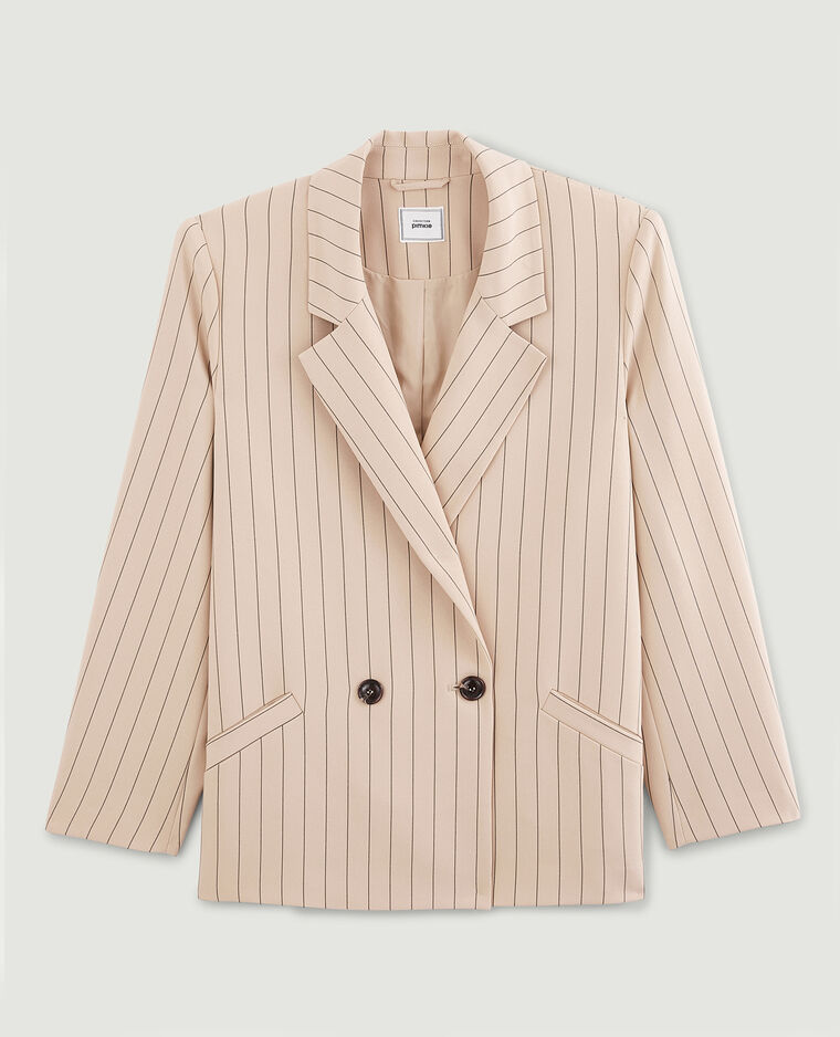 Blazer oversize beige - Pimkie