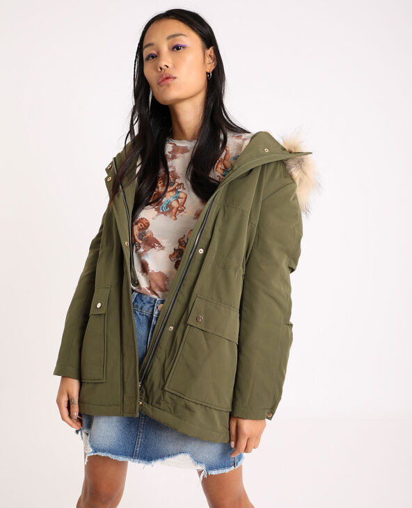 Pimkie parka kaki 2025