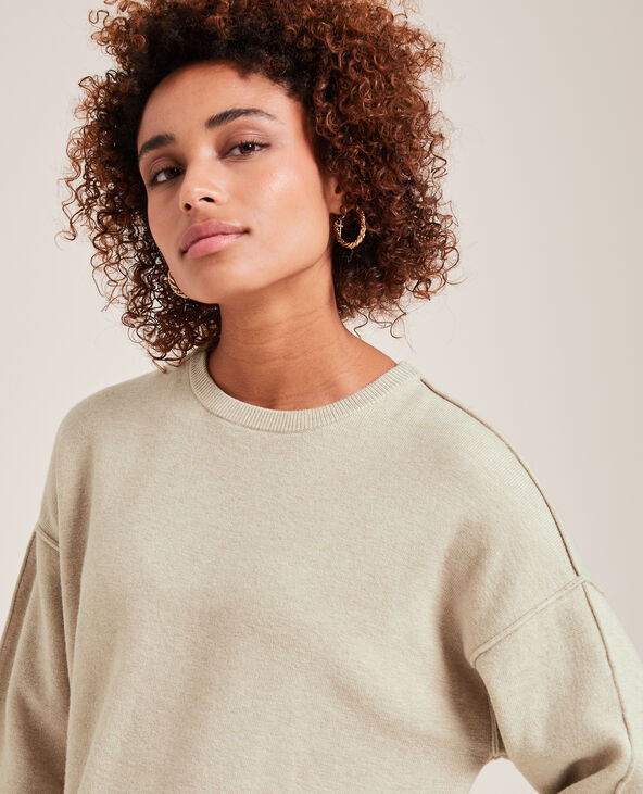 Robe pull taupe - Pimkie