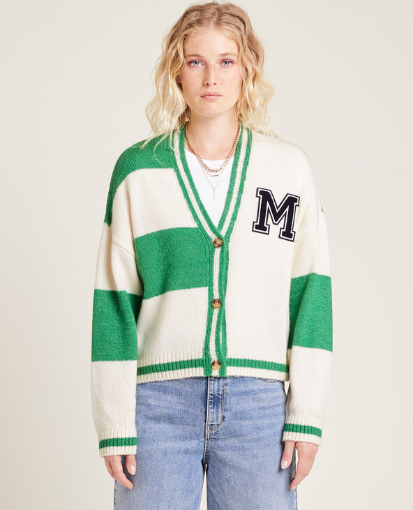 Gilet bicolore vert - Pimkie