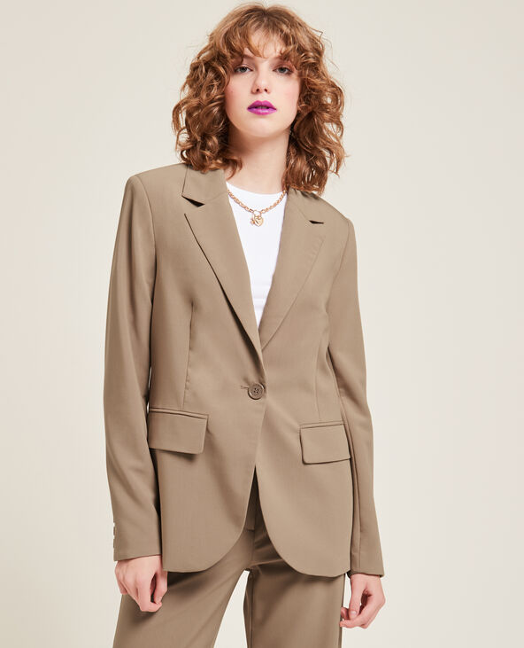 Veste beige pimkie best sale