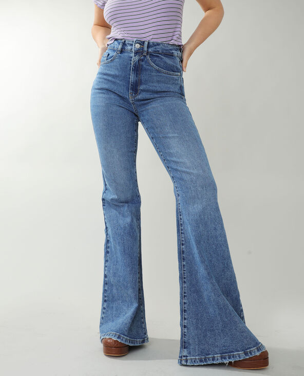 Jean flare high waist