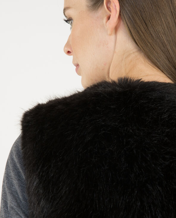 Gilet fourrure sales sans manche pimkie
