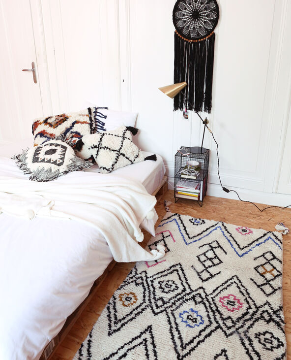 Tapis berbère multicolore bleu - Pimkie