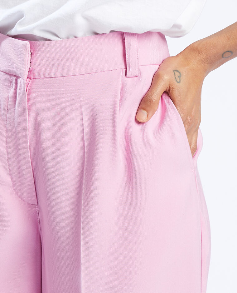 Pantalon wide leg SMALL rose - Pimkie