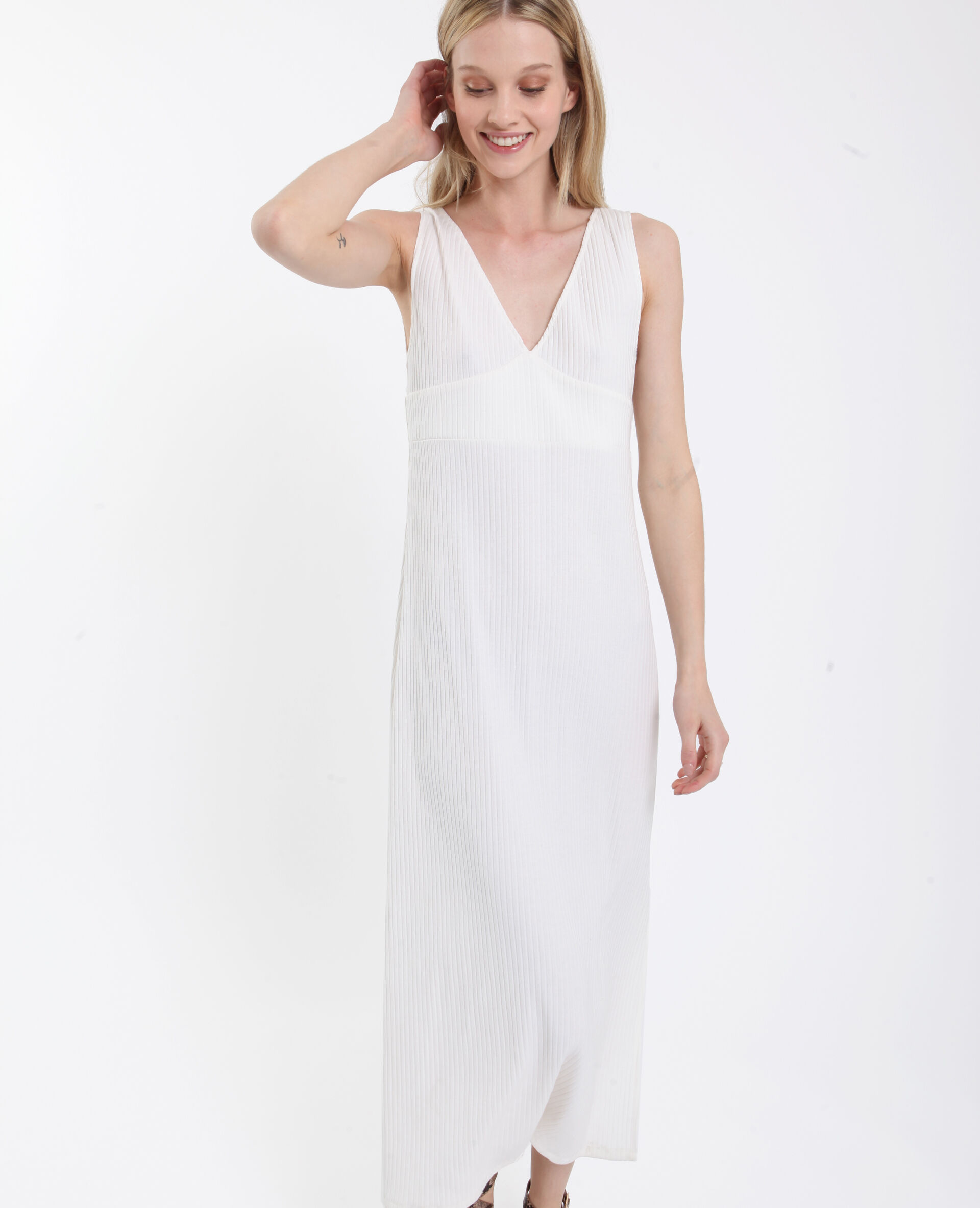 Robe longue blanche pimkie hotsell