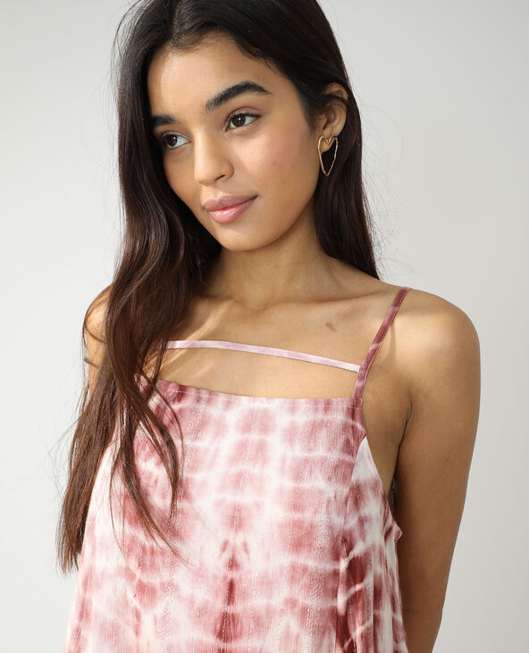 Robe longue tie and dye marron - Pimkie