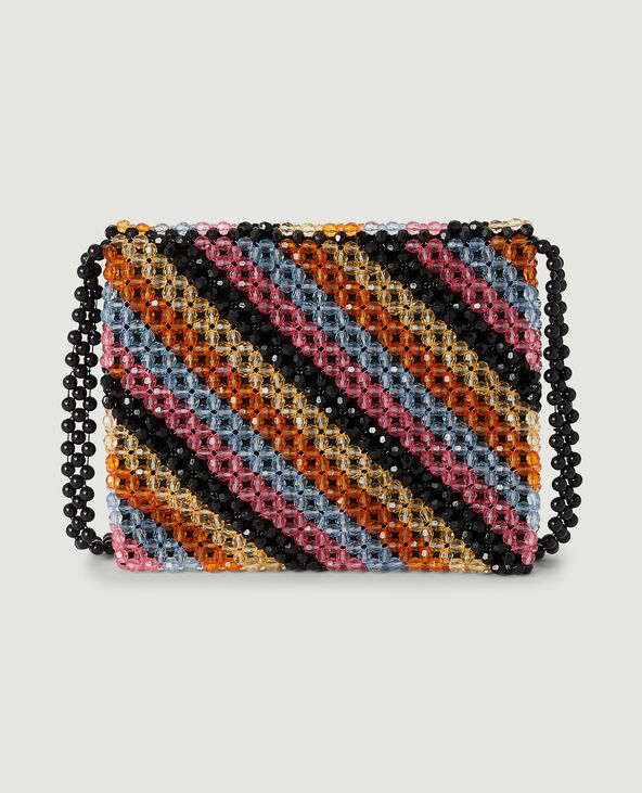 Pochette en perles noir - Pimkie