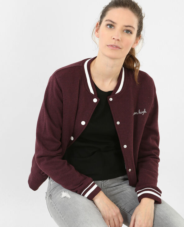 Sweat teddy violet - Pimkie