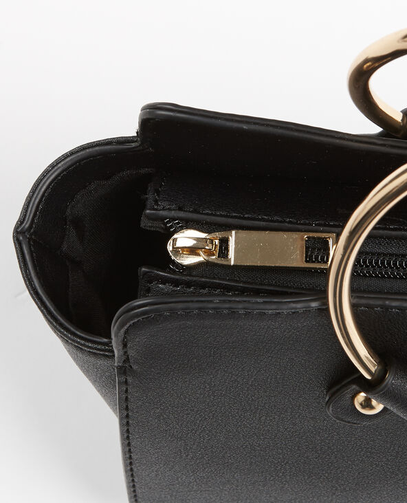 Petit sac trapèze noir - Pimkie