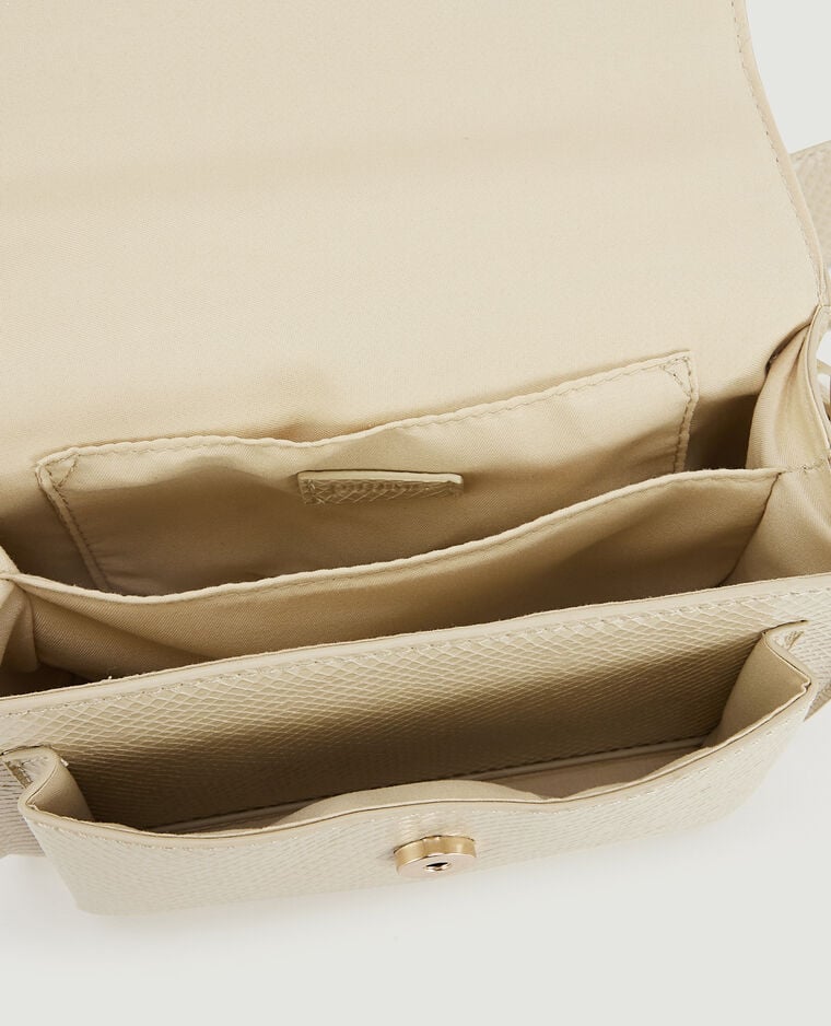 Sac boxy poignée chaînette beige - Pimkie