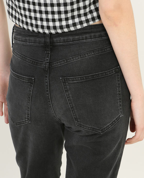 Jean slim zippé gris foncé - Pimkie