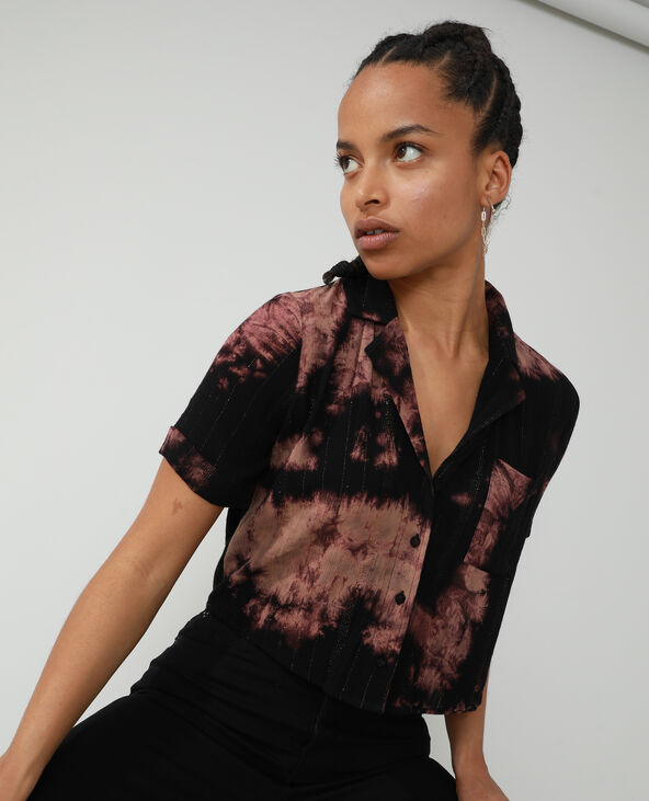 Chemise tie and dye marron - Pimkie