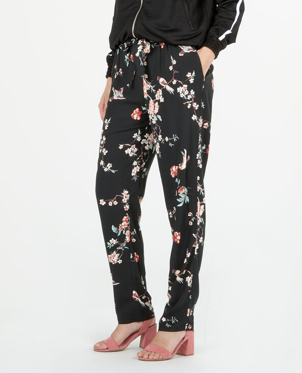 Pantalon fluide noir - Pimkie