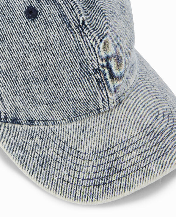 Casquette en jean bleu - Pimkie