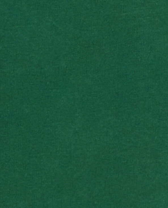 Sweat col rond avec print vert foncé - Pimkie