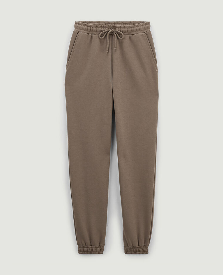 Pantalon de jogging en molleton marron - Pimkie