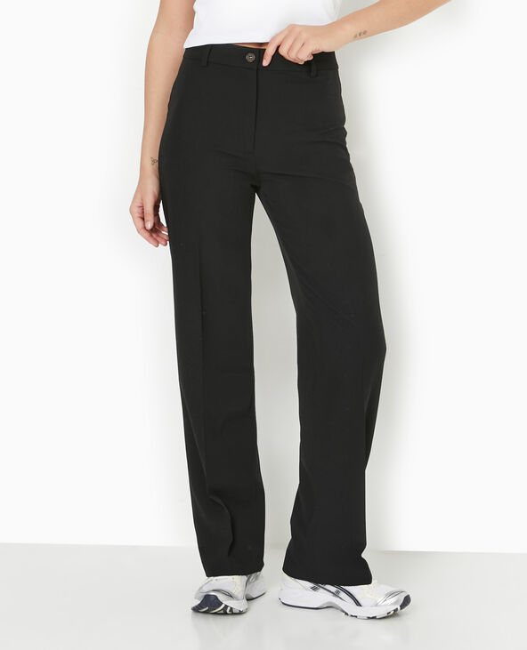 Pantalon city droit noir - Pimkie