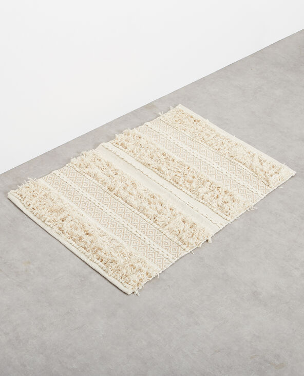 Tapis lurex blanc - Pimkie