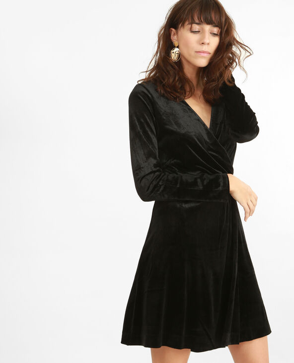 Robe velours noir - Pimkie