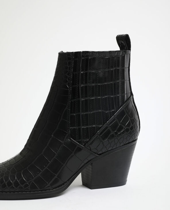 Boots style western noir - Pimkie