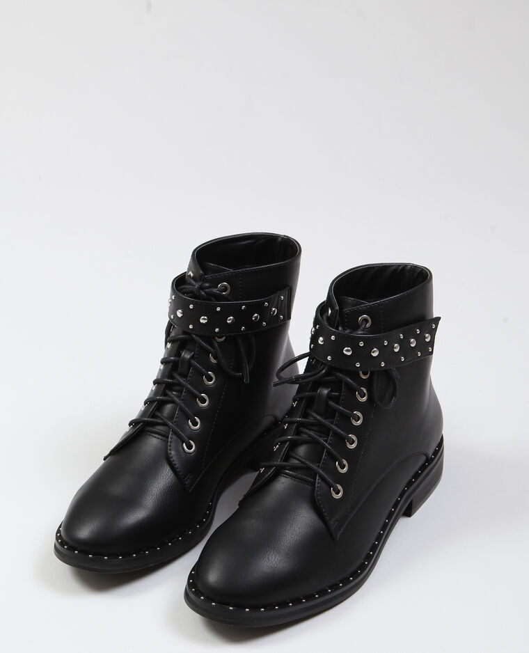 Boots à clous noir - Pimkie