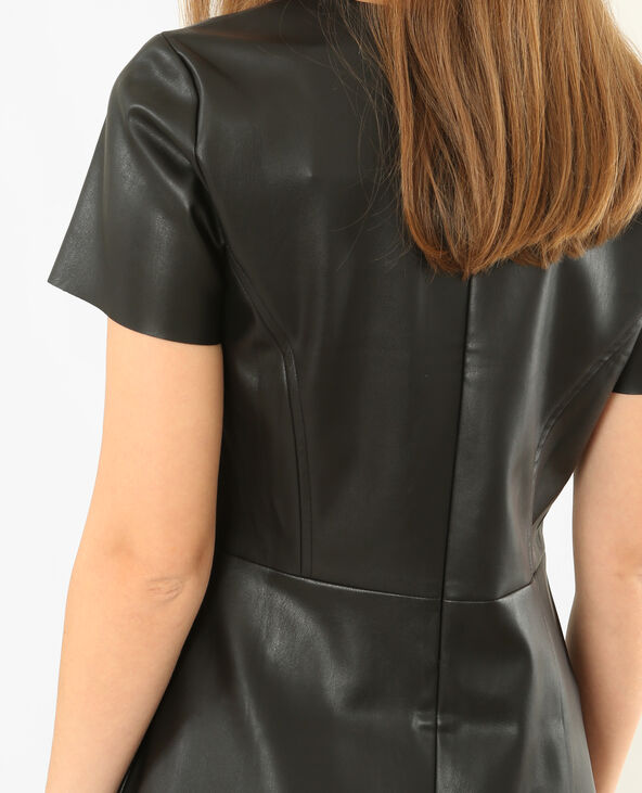 Pimkie robe simili online cuir