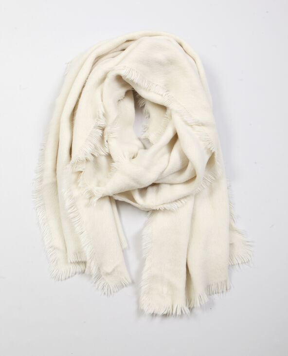 Echarpe unie blanc - Pimkie
