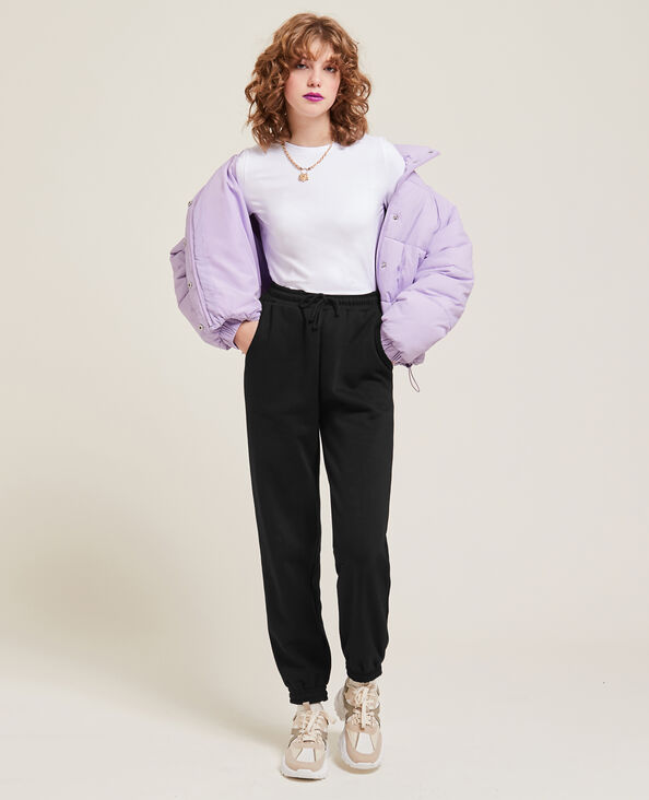 Pantalon de jogging en molleton noir - Pimkie