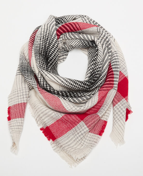 Echarpe à motifs blanc - Pimkie