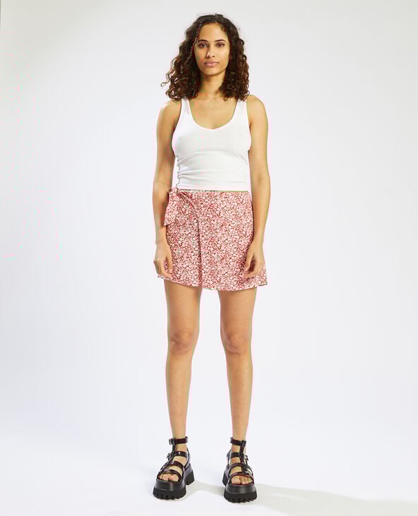 Short jupe nouer