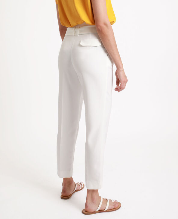 Pantalon droit écru - Pimkie