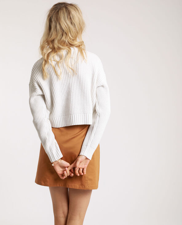 Pull court blanc - Pimkie