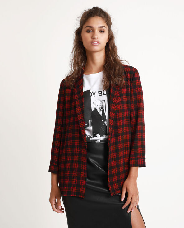 Pimkie veste a store carreaux