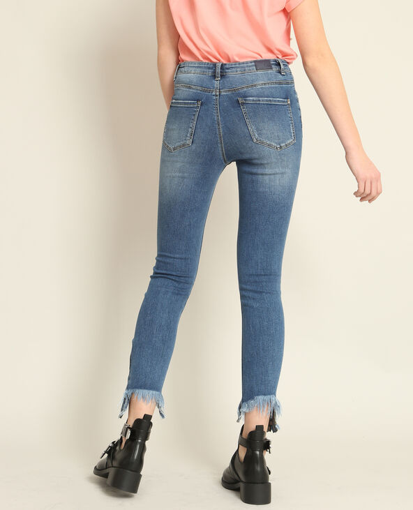 Jean skinny taille haute bleu marine - Pimkie