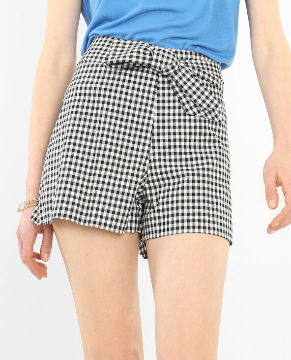 Short vichy noir - Pimkie