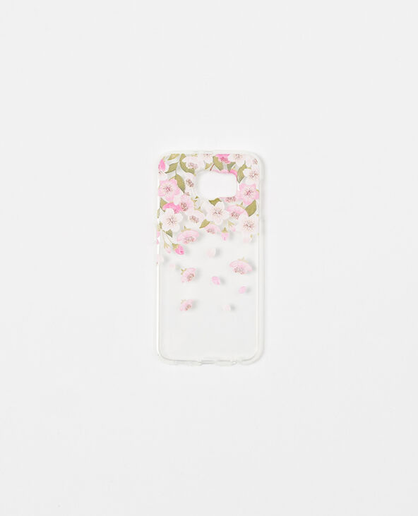 Coque souple compatible Samsung S6 rose clair - Pimkie