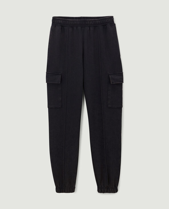 Pantalon de jogging cargo noir - Pimkie