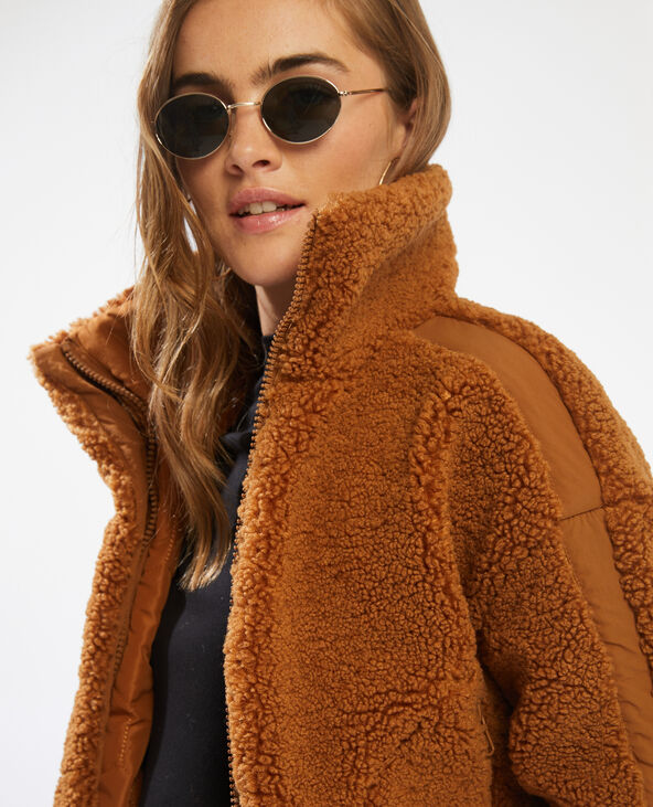 Blouson réversible camel - Pimkie