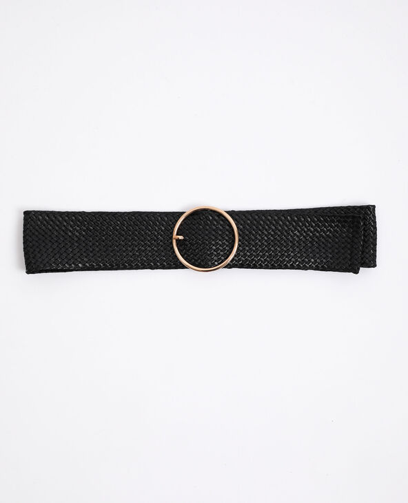 Ceinture large noir - Pimkie