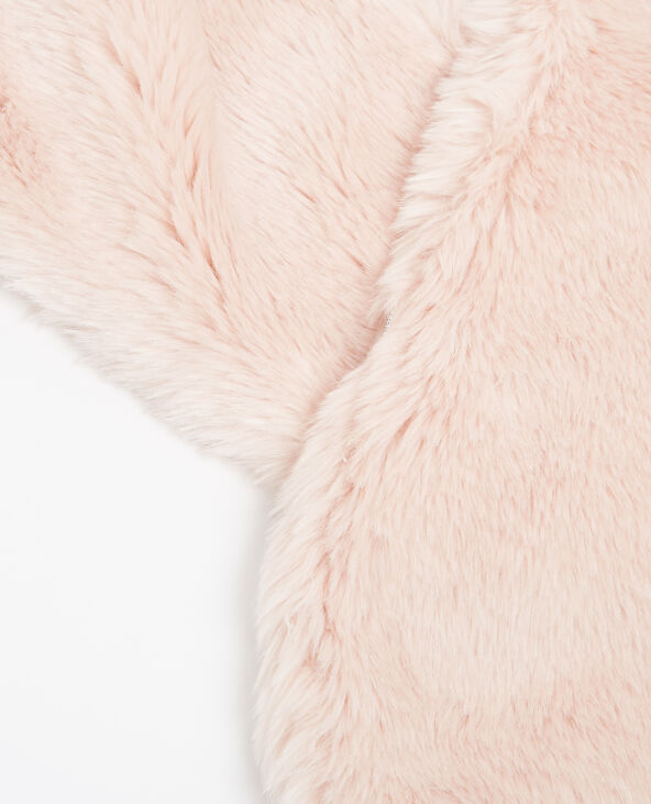 Echarpe en fausse fourrure rose - Pimkie