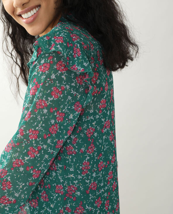 Robe tunique vert foncé - Pimkie