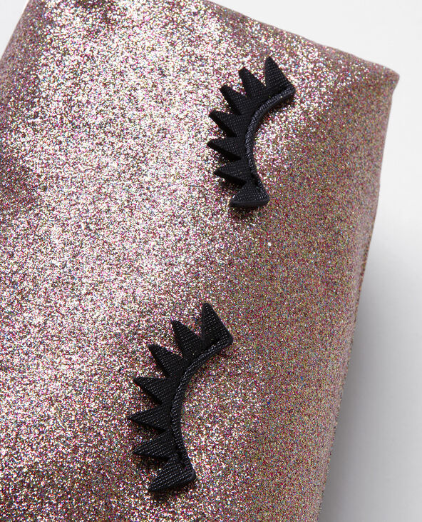 Trousse make up glitter eyes doré - Pimkie
