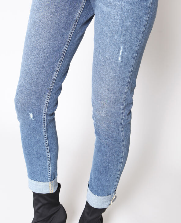 Jean slim taille haute bleu - Pimkie