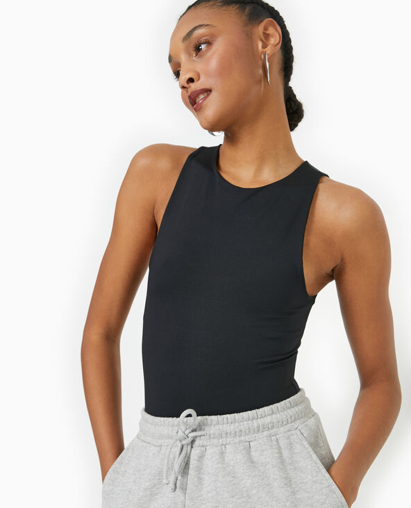 Body sans manches noir - Pimkie